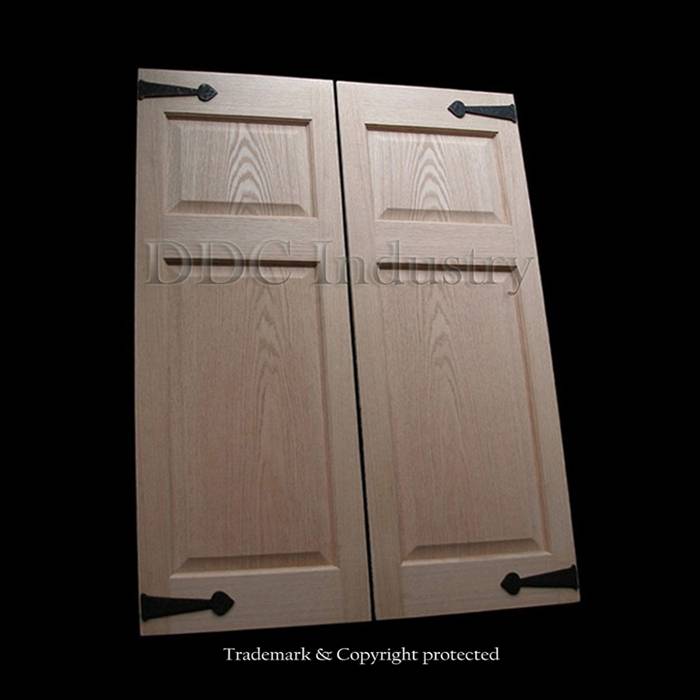 Oak Cafe Doors Panelled  2/8 Iron 32